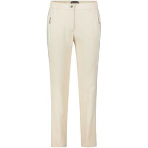 Betty Barclay, Broeken, Dames, Beige, L, Slim Fit Stretch Broek