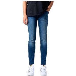 Jack & Jones, Jeans, Heren, Blauw, W33 L34, Denim, Klassieke Blauwe Slim-fit Jeans
