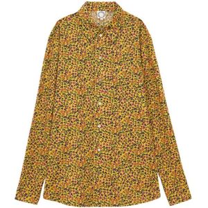 Ines De La Fressange Paris, Blouses & Shirts, Dames, Veelkleurig, S, Maureen geel bloemig overhemd