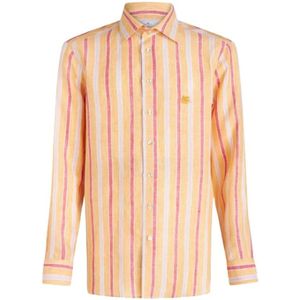 Etro, Casual Shirts Veelkleurig, Heren, Maat:L