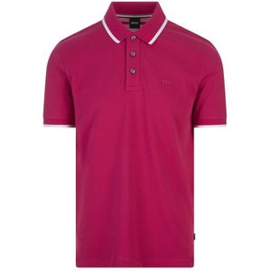 Hugo Boss, Tops, Heren, Rood, S, Katoen, Polo Shirts