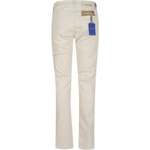 Jacob Cohën, Jeans, Heren, Beige, W36, Katoen, Witte Jeans Aw 24 Elegante Stijl