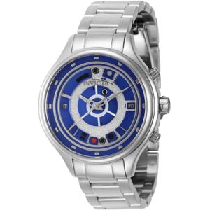Invicta Watches, Star Wars R2-D2 Quartz Horloge Grijs, Dames, Maat:ONE Size
