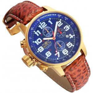 Invicta Watches, I-Force 3329 Heren Quartz Horloge Geel, Heren, Maat:ONE Size