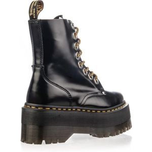 Dr. Martens, Schoenen, Heren, Zwart, 41 EU, Leer, Jadon Max Zwart Buttero Laarzen