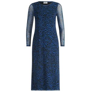 vera mont, Kleedjes, Dames, Blauw, 3Xl, Midi Kleedjes