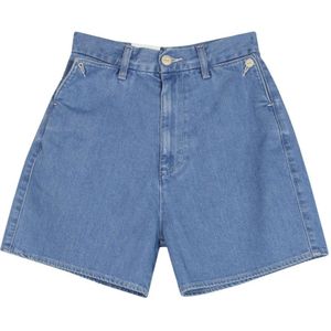 Levi's, Denim Shorts Blauw, Dames, Maat:W28