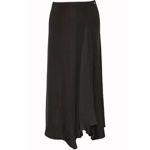 Noor of Sweden, Rokken, Dames, Zwart, XS, Polyester, Maxi Skirts