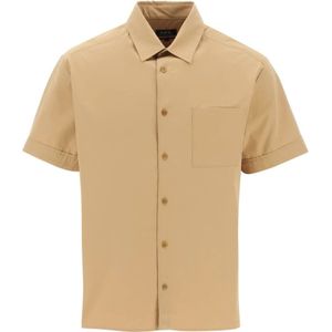 A.p.c., Casual Katoenen Overhemd voor Mannen Beige, Heren, Maat:M