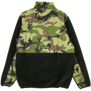 DC Shoes, Jassen, Heren, Veelkleurig, M, Heren Camo Fleece Jas