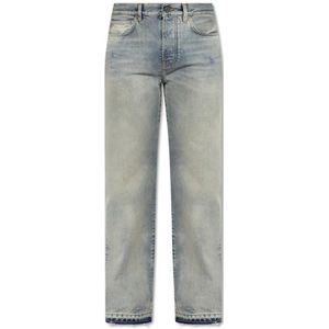 Amiri, Jeans, Heren, Blauw, W32, Katoen, Vintage effect jeans