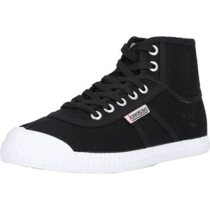 Kawasaki, Schoenen, Dames, Zwart, 37 EU, Suède, Originele Basic Boot Zwart Canvas Suède