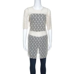 Stella McCartney Pre-owned, Pre-owned, Dames, Beige, M, Pre-owned Lace tops
