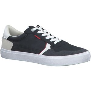 s.Oliver, Schoenen, Heren, Veelkleurig, 41 EU, Blauwe Casual Sneakers voor Mannen