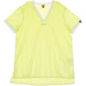 Ellesse, Tops, Dames, Geel, L, Lichtgele Dames T-shirt