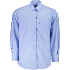 Levi's, Overhemden, Heren, Blauw, S, Katoen, Polo Shirts