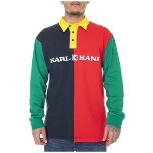 Karl Kani, Polo Shirts Veelkleurig, Heren, Maat:S