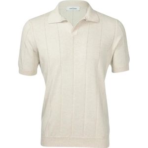 Gran Sasso, Tops, Heren, Wit, S, Klassieke Polo Shirt voor Mannen