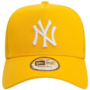 New Era, Accessoires, unisex, Geel, ONE Size, Gele Trucker Cap New York Yankees