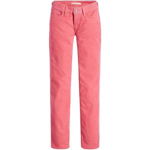 Levi's, Jeans, Dames, Roze, W27 L30, Superlow Bootcut Lange broek