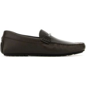 Boss, Schoenen, Heren, Bruin, 43 EU, Chocolade Leren Loafers