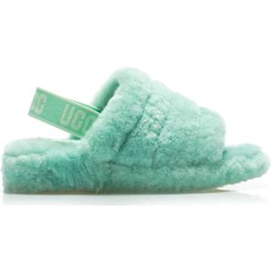 Ugg, Schoenen, Dames, Groen, 36 EU, Wol, Slippers