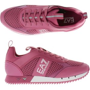 Emporio Armani Ea7, Schoenen, Heren, Roze, 40 EU, Polyester, Schoenen