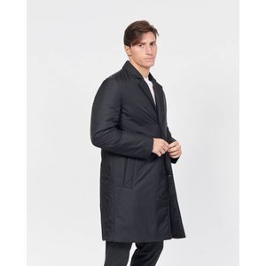 Hugo Boss, Mantels, Heren, Zwart, L, Polyester, Coats