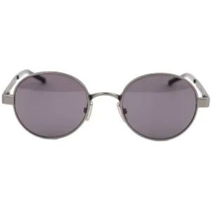 Givenchy Pre-owned, Pre-owned, Dames, Grijs, ONE Size, Tweed, Pre-owned Metal sunglasses