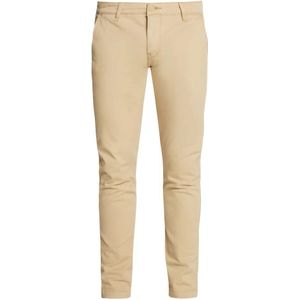 Levi's, Broeken, Heren, Beige, W36 L32, XX Chino Slim Taper Lange broek