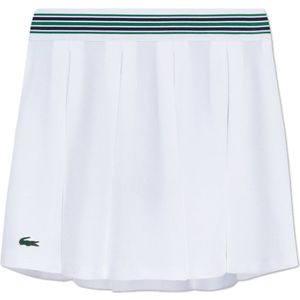 Lacoste, Rokken, Dames, Wit, 2Xl, Tennisrok