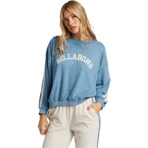 Billabong, Sweatshirts & Hoodies, Dames, Blauw, S, Nieuwe School Hoodie