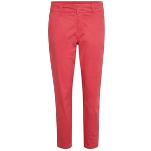 Part Two, Slim-Fit Enkel-Lengte Broek Rood, Dames, Maat:L