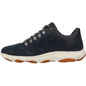 Geox, Schoenen, Dames, Blauw, 39 EU, Stijlvolle Nebula Sneakers voor Vrouwen