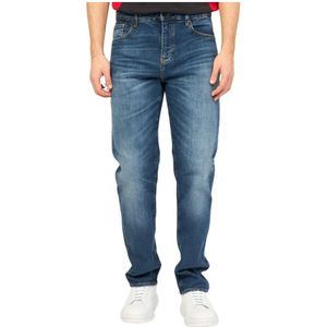 Armani Exchange, Jeans, Heren, Blauw, W31, Katoen, Jeans