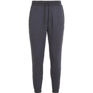 Tommy Jeans, Broeken, Heren, Grijs, XL, Katoen, Grijze Geborstelde Katoenen Joggers Slim Fit