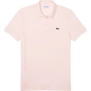 Lacoste, Tops, Heren, Roze, L, Katoen, Lichtroze Stijlvol Product