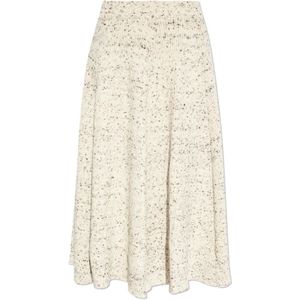 Jil Sander, Wollen rok Beige, Dames, Maat:S