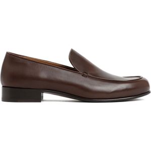 The Row, Bruin Flynn Loafers Bruin, Dames, Maat:40 EU