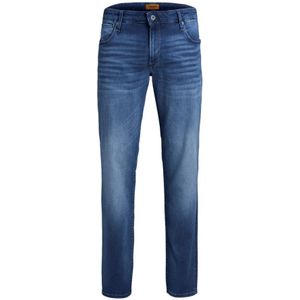 Jack & Jones, Jeans, Heren, Blauw, S L32, Katoen, Slim-fit Jeans in Blauw