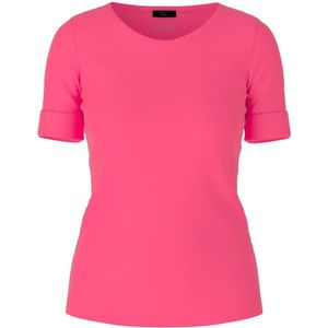 Marc Cain, Tops, Dames, Roze, XL, Katoen, Katoenen 3/4 Mouw T-Shirt