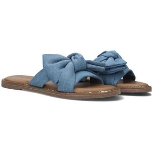 Tango, Schoenen, Dames, Blauw, 37 EU, Denim, Blauwe Denim Slipper Audrey 1