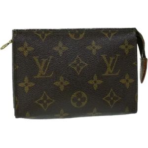 Louis Vuitton Vintage, Tweedehands Canvas Louis Vuitton tassen Bruin, Dames, Maat:ONE Size