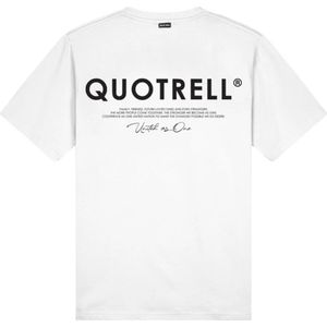 Quotrell, Tops, Heren, Wit, 3Xl, Jaipur T-shirt voor mannen