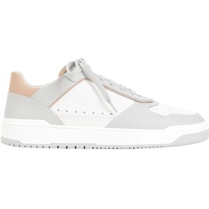 Brunello Cucinelli, Korrelig leren sneakers Veelkleurig, Heren, Maat:43 EU