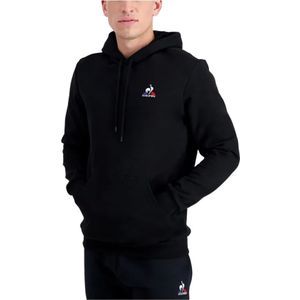 le coq sportif, Sweatshirts & Hoodies, Heren, Zwart, 2Xl, Katoen, Hoodies