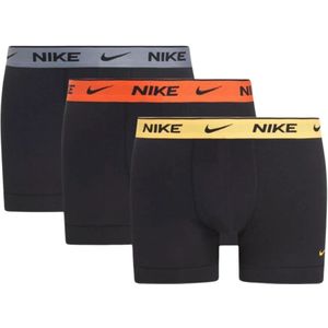 Nike, Boxer Set Zwart Lente Zomer Collectie Zwart, Heren, Maat:L