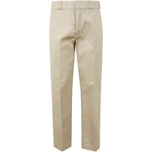 Dickies, Khaki Werkbroek Rec - en Stijlvol Beige, Heren, Maat:W27 L28