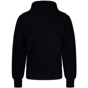 Alexander McQueen, Sweatshirts & Hoodies, Heren, Zwart, M, Zwarte Sweatshirts voor Heren Aw 23