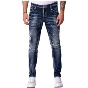 My Brand, Jeans, Heren, Blauw, W29, Slim-Fit Jeans voor Moderne Mannen